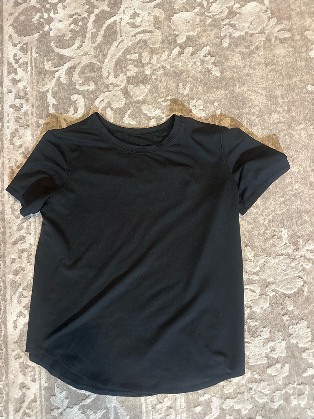 Lululemon black athletic T-shirt